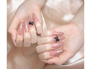 ポウティーク(Pawtique)/長さだし10本×ワンカラーリボン