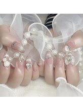 メル バイ ウィリートーキョー(MELL by wellytokyo)/長さだし　持ち込みネイル