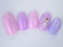 ネイルサロン ドレリッチ 大宮店(drerich)/シャイニーパステルカラー