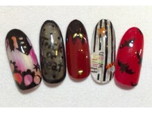 ユースタイル 新宿店(U-style)/ハロウィンネイル☆パラジェル