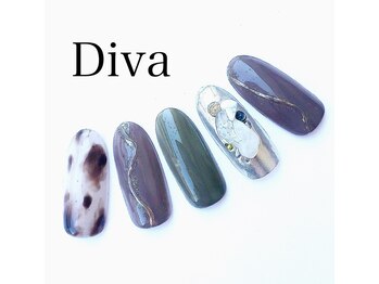 ネイルサロンディーバ 塚口店(Diva)/レオパードネイル