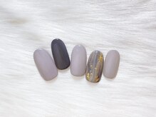 モンスリールネイル(Mon sourire nail)/【ハンド】定額アート6980円