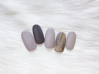 モンスリールネイル(Mon sourire nail)/【ハンド】定額アート6980円