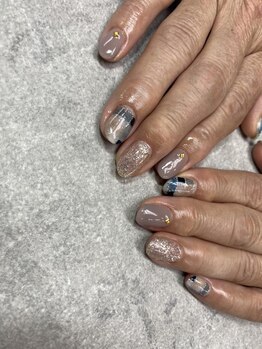 ネイルサロンファストネイルプラス 新宿店(FAST NAIL PLUS)/冬ネイル2023【チェック】