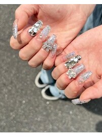 ラメグラデーション