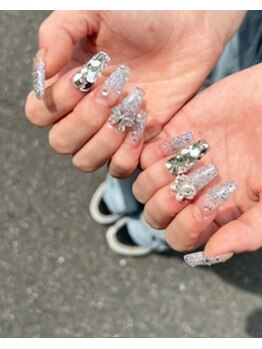 レディスペネイル ノウラ 名駅店(Redispe nail NouRa)/ラメグラデーション