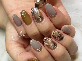 ル クレール(Nail & Eyelash Le Clair)の写真/当店オリジナルフィルインで自爪に優しい◎美しく健康的な爪を保ちながらネイルを楽しみませんか？★