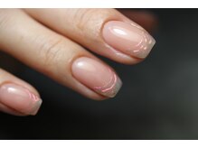 サロン ド ネイル 椿(Salon de nail 椿)/ミラーフレンチネイル