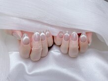 ミオ 上野店(mi.o)/雪っぽいマグネットネイル