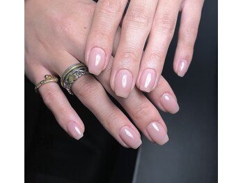 ピピーネイルズ 新宿(PIPPY NAILS)/ワンカラー/自爪