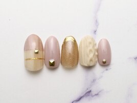 チェックニットネイル初回￥7500