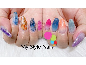 マイ スタイル ネイルズ(My Style Nails)/デザインスカルプ１２０分コース