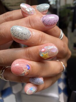 ネイルアンドボディケアサロン ミリミリ(milimili)/スワロフスキー別途¥1000~