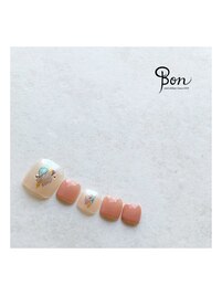 水彩ネイル