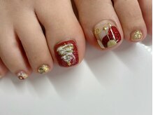 キラネイル アンド アイラッシュ by World Beauty(KIRA)/クリスマスフット