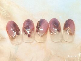 バレンタインネイル/パラジェル