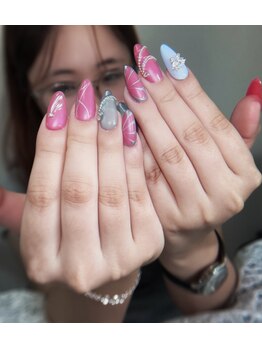 シン(XIINH)/10本長さ出しアート+6本パーツ