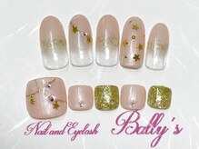 サロン バリーズ 赤羽店(BALLY'S)/冬キャンペーンネイル 