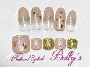 サロン バリーズ 赤羽店(BALLY'S)/冬キャンペーンネイル