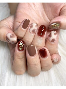 インプレス 鶴見店(Impress)/【Hand】秋ネイル