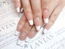 プロフェッショナル ネイルサロン ラヴィアス(LAVIAS)/【スカルプ】フレンチ