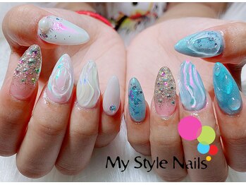 マイ スタイル ネイルズ(My Style Nails)/デザインスカルプ１５０分コース
