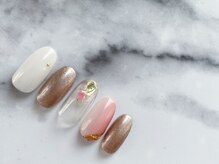 スリー(THREE)/Apr,2021/nail design
