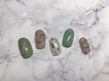 ネイルアンドアイラッシュサロン エスポアール(nail&eyelash salon espoir)/ニュアンスネイル　90分コース