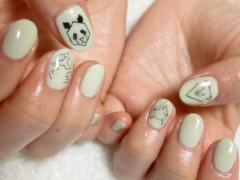 マニクラ(manicura)の写真/大人気のマグネットネイルも★定番～トレンドまで幅広い手描きアートに対応！繊細なデザインで再現率◎