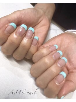 エーハチヨンロク(A846)/フレンチネイル