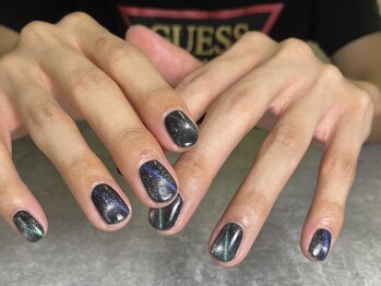 オムネイル 渋谷(HOMME NAIL)/マグネットネイル ¥6.600
