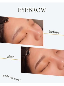 トナリ(tonari)/消えにくい眉毛 /女性