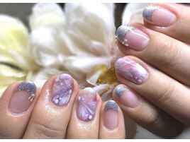purpleニュアンスnail ¥9,979