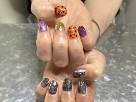 ハロウィンネイル