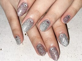 2色のフラッシュネイル！