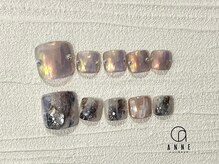 アンネ 梅田 ALLYS店(ANNE)/foot art design6月☆パラジェル