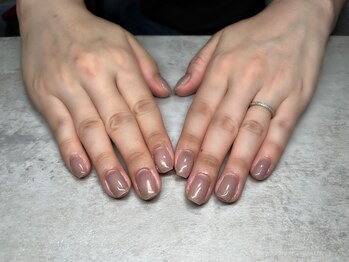 グレージュワンカラー