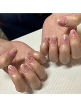 ロア ネイル(Loa_Nail)/ぬりかけニュアンス