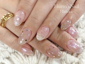ヒューリンズネイル(Hurin’s Nail)/透け感ネイル♪