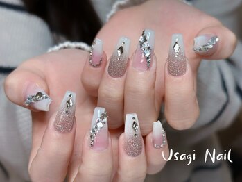 ウサギネイル 新大久保店(usagi nail)/キラキラネイル