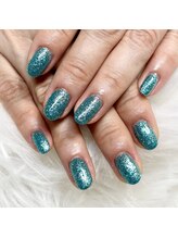 マイオティック ネイル(miotic nail)/エメラルドブルーワンカラー