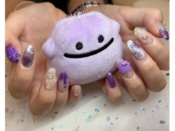 ワンハンドレッドプラス(100+)/キャラネイル