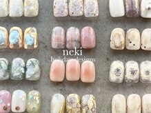 定額デザイン5980円/秋ニュアンスデザイン