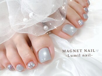 ルミール ネイル(Lumil nail)の写真/足先まで気を抜かない♪サンダルを履いた時もおしゃれに！お仕事柄ハンドネイルができない方も◎　