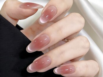 ニューネイル 池袋(NEW NAIL)/桜ピンクネイル・可愛い春リボン