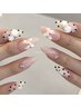 【ハンド】デザイン持ち込みアート・大パーツ2つ☆120分コース