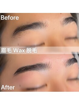 メンズ脱毛 メンズエステ エイト(8)/眉毛waxのお客様☆