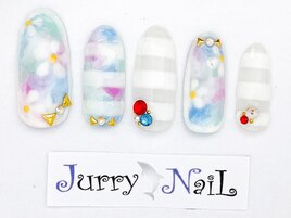 フラワーネイル