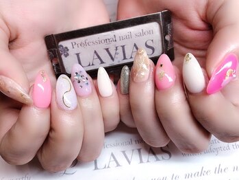 プロフェッショナル ネイルサロン ラヴィアス(LAVIAS)/【ジェル】10本アートし放題