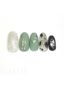 ハンドC コース　¥8000